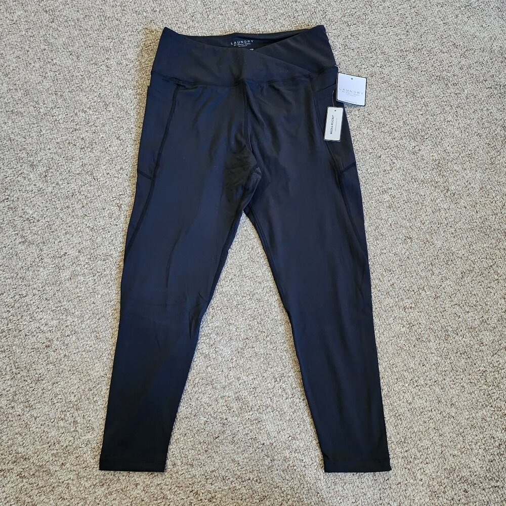 NWT LAUNDRY By Shelli Segal Pull-On Active Leggings Size L